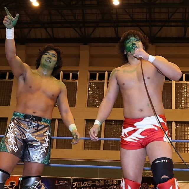 ジェイク・リーさんのインスタグラム写真 - (ジェイク・リーInstagram)「初戦勝利！  TAJIRI、KAI組と戦うと多くの気付きを得れるから、これからも戦いたいな。」11月14日 1時00分 - jakelee19890119