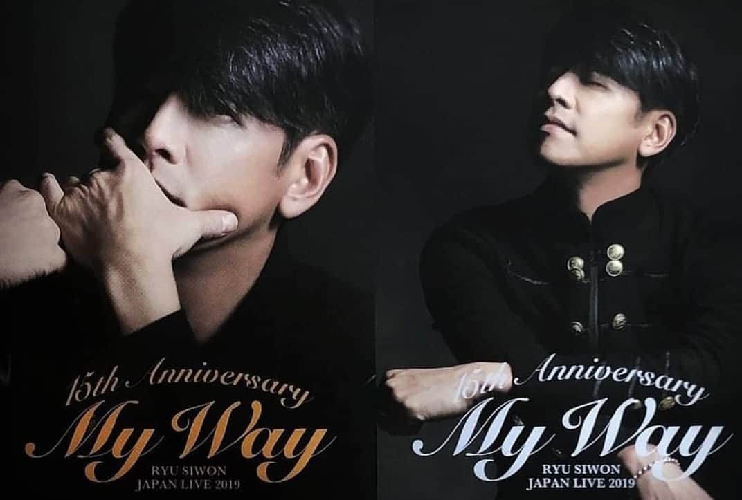 のインスタグラム：「. # 2019 JAPAN LIVE"MY WAY"💘15YEAR🤞 . # OSAKA-11/19.20 / TOKYO-11/25.26📌 . .」