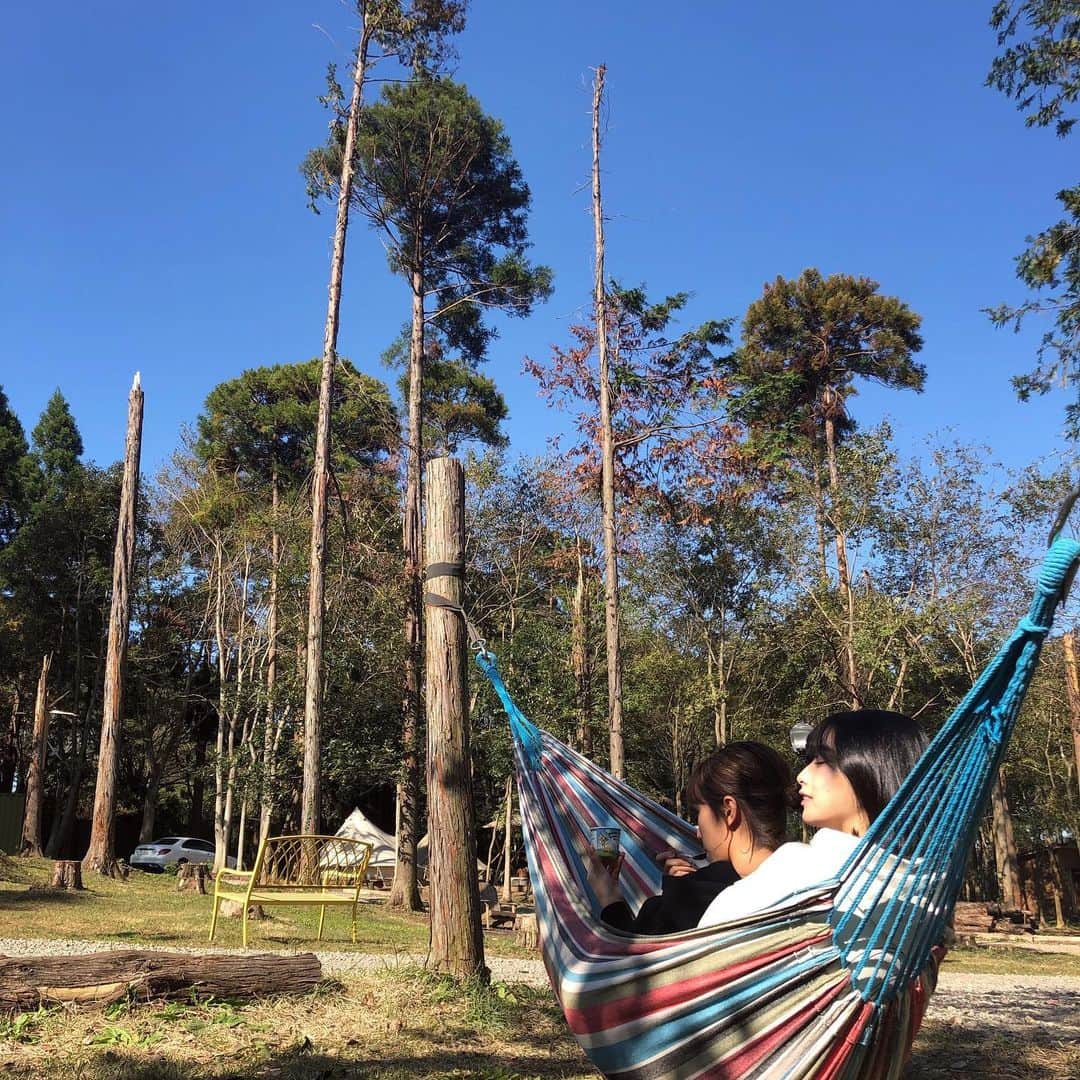 永井理子さんのインスタグラム写真 - (永井理子Instagram)「よき朝🌳 自然を感じられるこの時間が ずっと続いたらな〜なんて。」11月13日 17時41分 - riko_1221