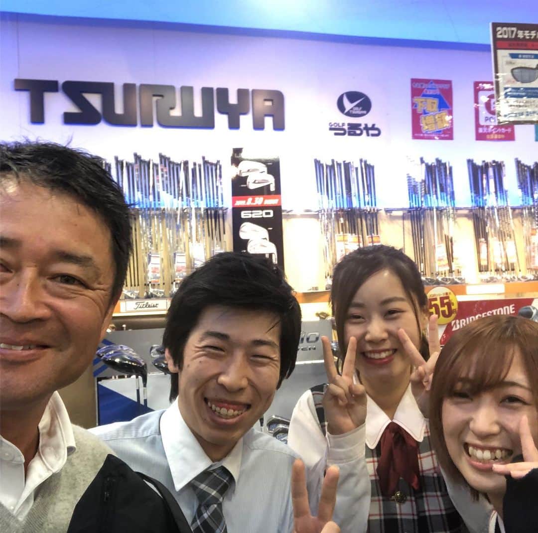 のインスタグラム：「#つるやゴルフ 水戸店 明日、雨予報でカッパを忘れてしまい、助けて頂きました😅」