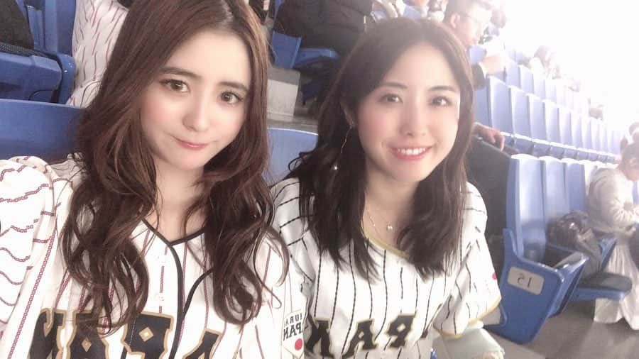 小谷津友里さんのインスタグラム写真 - (小谷津友里Instagram)「昨夜はしあんと#侍ジャパン ⚾️﻿ ﻿ 球場に行くのはシーズン終わって以来。﻿ 久しぶりの観戦に気持ちが高まった😍😍😍﻿ ﻿ 今日の試合、日本が勝ちますように!!🇯🇵﻿ 先発ピッチャーは﻿ 我らが横浜DeNAベイスターズ 今永選手!!﻿ 好投に期待⚾️⭐﻿」11月13日 18時41分 - yurikoyatsu