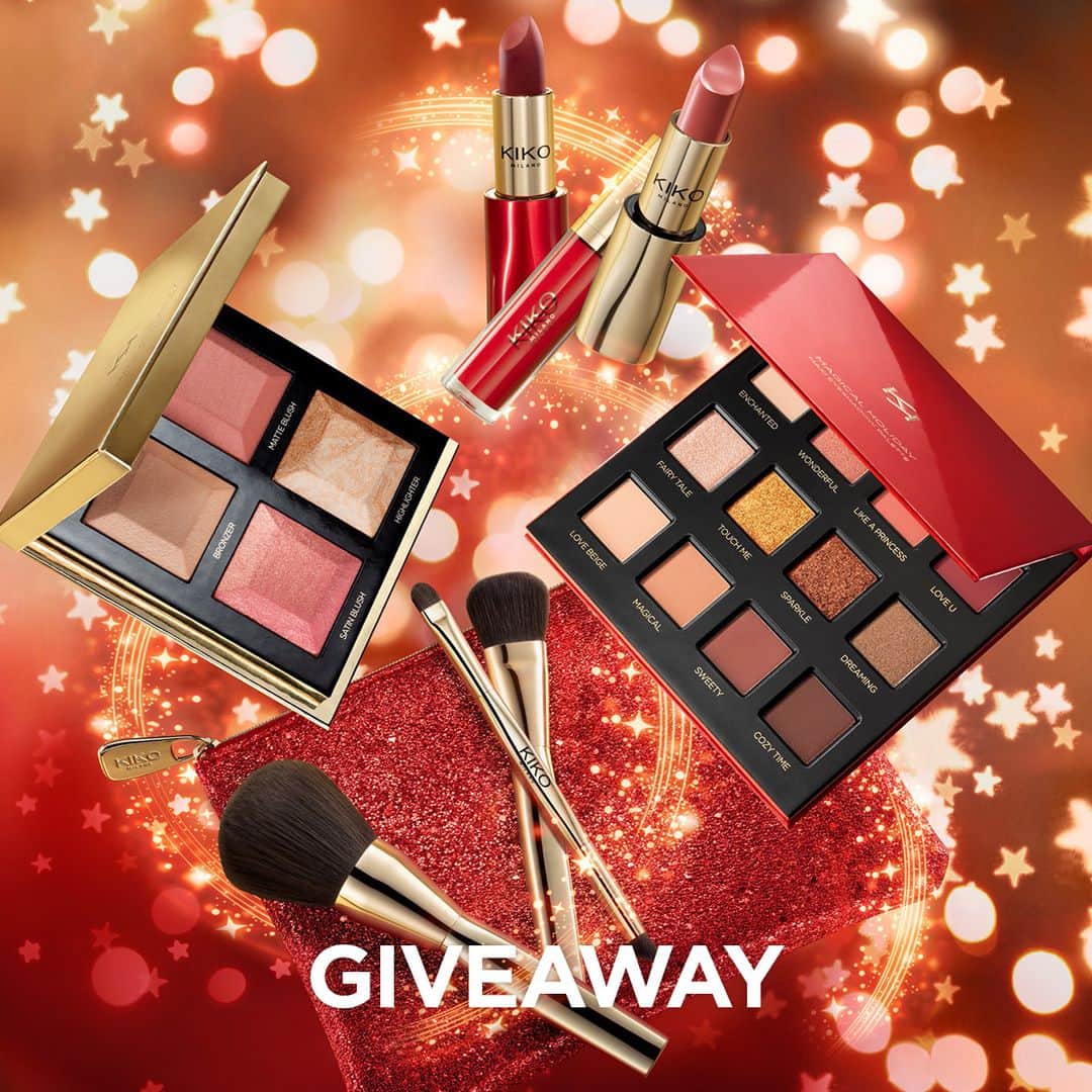 KIKO MILANOさんのインスタグラム写真 - (KIKO MILANOInstagram)「*GIVEAWAY* Win yourself some festive magic! Like this post and tag 2 friends in the comments to stand a chance to win the ultimate festive makeup haul. 3 winners will be picked randomly. Entrants must be following @kikomilano & have a public profile. Giveaway ends 17/11/2019 23.59 CET, Ts&Cs here https://kikomila.no/MagicalHolidayGiveaway」11月13日 19時30分 - kikomilano