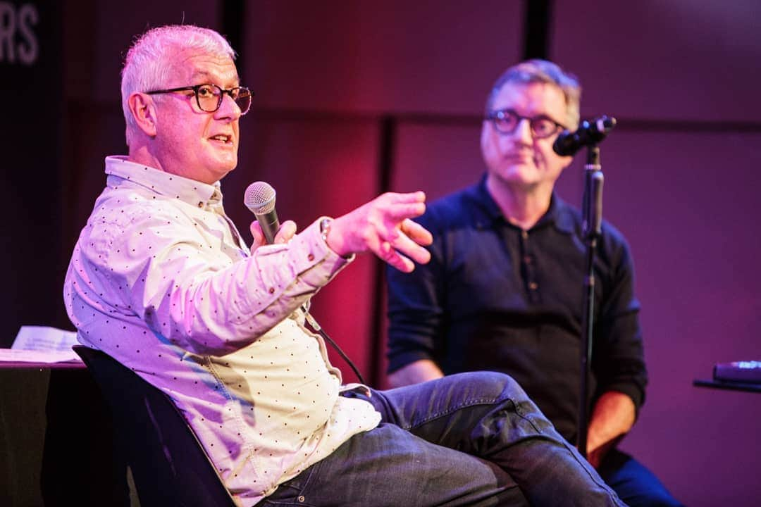 PRS for Musicさんのインスタグラム写真 - (PRS for MusicInstagram)「Great turn out at last night's 'How To Place Your Music in Film and TV' in Liverpool.  Thanks to David Lowe for sharing his compositional processes in conversation with @mrstevelevine. Followed by an informative panel with @sentricmusic @stealingsheep @limepicturestv #musicmatters」11月14日 1時30分 - prsformusic