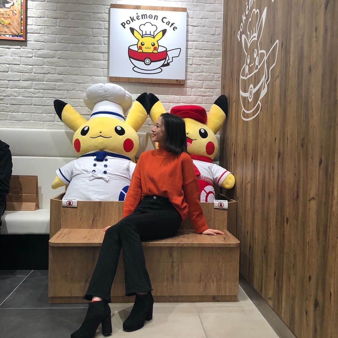 レイモンド愛華さんのインスタグラム写真 レイモンド愛華instagram ご飯美味しいしピカチュウめっちゃ可愛かった 他のメニューも美味しそうやったから食べたい ポケモン ポケモンカフェ 心斎橋 心斎橋カフェ Pokemon Ootd Fashion Me