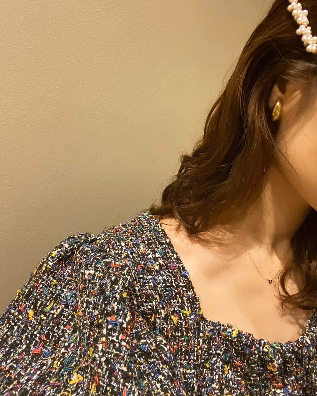 菅野梓のインスタグラム：「. どれだけ好きな服の系統変わったとしてもsister janeはきっと一生好き❤︎ . #raybeams #sisterjane #petiterobenoire」