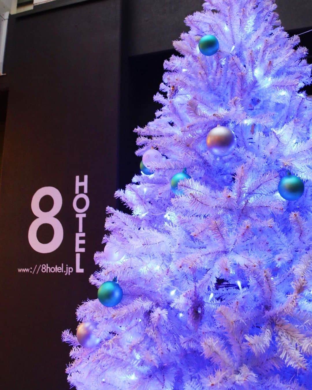 8hotelさんのインスタグラム写真 - (8hotelInstagram)「. . 今年も青く輝く大きなXmas treeが みなさまをお待ちしております！ . とっても癒されますよ。 ひと目見に、ぜひ。 . . . #shonan #hotel #lounge #Xmas #tree #illumination #light #event .」11月13日 22時16分 - 8hotel_fujisawa