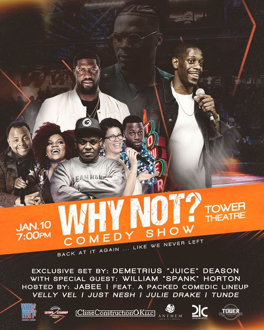 ラッセル・ウェストブルックのインスタグラム：「The Why Not? Comedy Show will return 2 OKC January 10th with the Brodie @iamjuicemann! Tickets going fast grab yours (Link in Bio) #whynot #whynotcomedyshow」