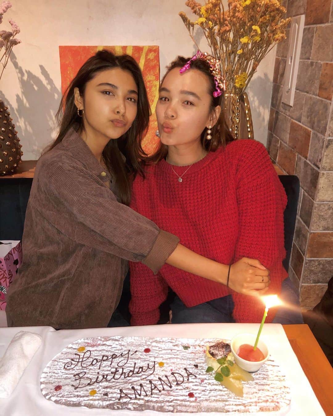 梅園アマンダのグルメインスタ