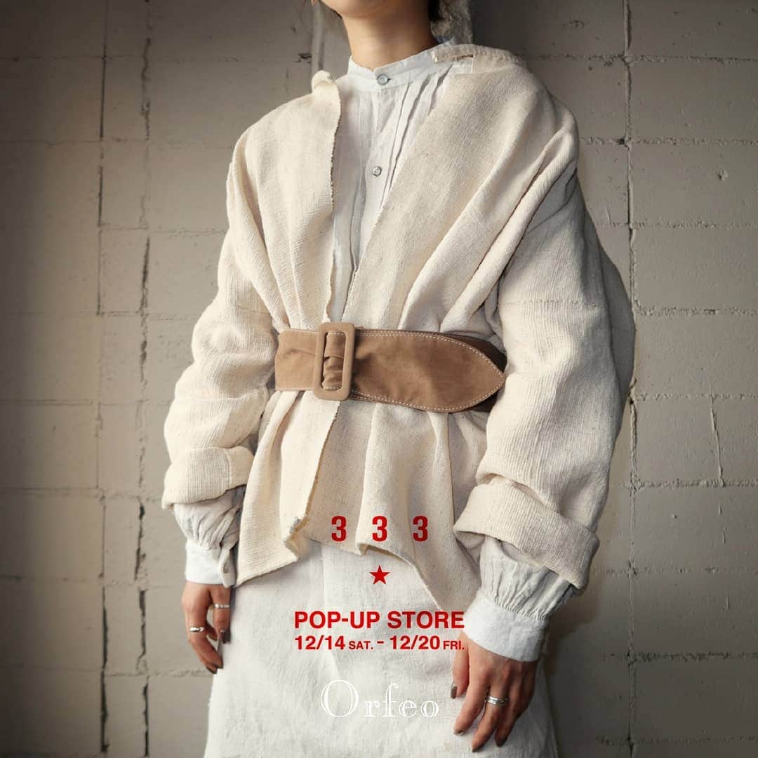 吉祥寺 古着屋 Orfeoのインスタグラム：「333 POP-UP STORE  12/14(Sat)―12/20(Fri)  学芸大学にあるベトナムやタイのモダンなライフスタイル・アイテムを扱うセレクトショップ333(バーバーバー)が期間限定でOrfeoにやってきます！  タイ北部の山岳民族たちによる手作業の技が光る刺繍雑貨。  ベトナムの職人たちが作った今の気分にぴったりなシューズや巾着バッグ。  コーディネートのアクセントに使えるシンプルで存在感のあるアクセサリー。  なかなか手に取る機会のない貴重な伝統的民族衣裳まで…  いつもOrfeoでお買い物をされているお客様にも新しさを感じていただけるアイテム、ヴィンテージMIXが楽しめるアイテムがたくさん揃います！  クリスマスも近いこの時期、ギフトにオススメな商品も多数取り揃えて、皆さまのお越しを心よりお待ちしております！  #thaihilltribe  #hilltribes  #silverjewelry  #autumnandwinter  #modernvietnam  #vietnam  #333 #333store  #che333  #chè333  #bababa  #vietnamese  #gakugeidaigaku  #orfeo #kichijoji #tokyo #vintage #used #fashion #coordinate #outfit」