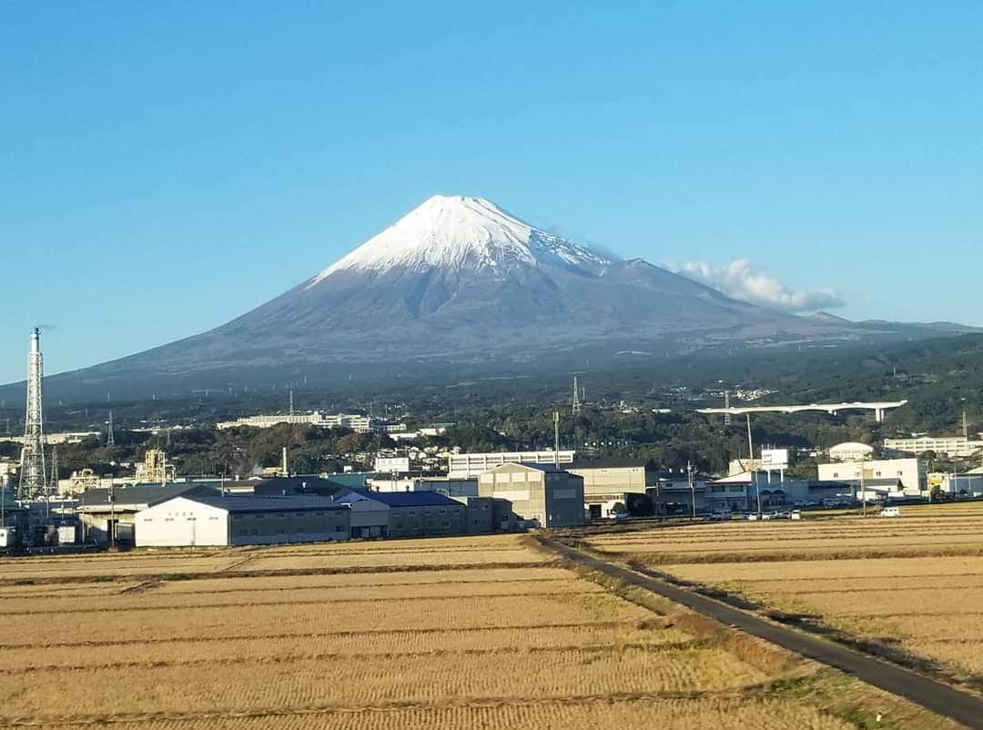 前園真聖さんのインスタグラム写真 - (前園真聖Instagram)「テレビ静岡の番組 『おは・スポ！サンデー 年末SP』の収録でした。 帰りに綺麗な富士山も見れたし、収録もとても楽しかったです😊 #テレビ静岡 #おはスポサンデー #富士山 #前園真聖」12月12日 23時31分 - maezono_masakiyo