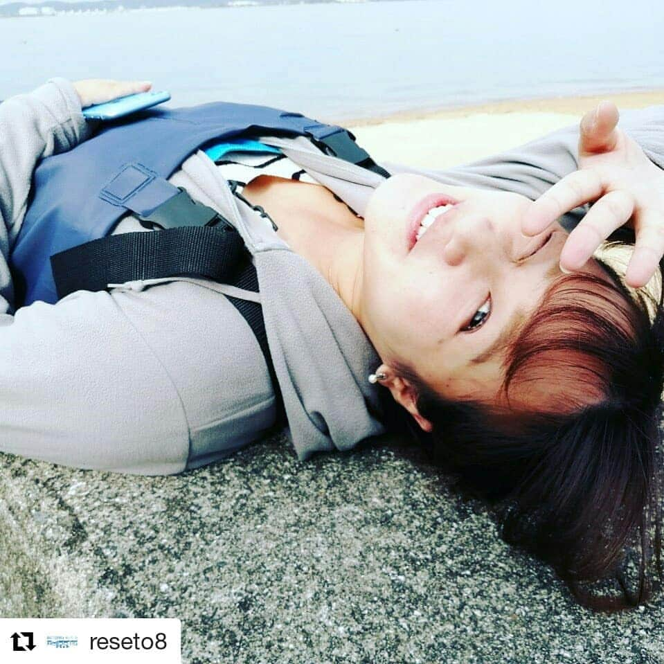 岡山放送さんのインスタグラム写真 - (岡山放送Instagram)「#Repost @reseto8 (@get_repost) ・・・ 近寄ってみると…アイドルショット笑😜  #リセット #Re:SETO  #環境 #番組 #矢野みなみ #アナウンサー #胴長を着こなす #ロケの合間 #年末みてねー！！！ #アイドルではない#サザエさん×#OHK#瀬戸内環境キャンペーン#Re_SETO#8ch#岡山放送」12月12日 23時50分 - ohk_official