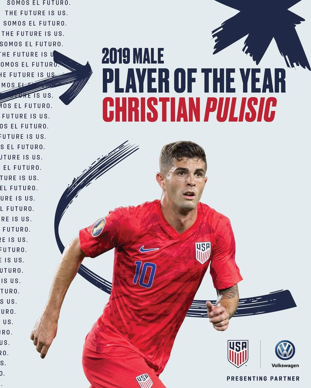 サッカー アメリカ代表チームさんのインスタグラム写真 - (サッカー アメリカ代表チームInstagram)「For the second time in three years, @cmpulisic is your @ussoccer Male Player of the Year! ➡️ 👏 👏 🏆 🏆」12月13日 0時00分 - usmnt