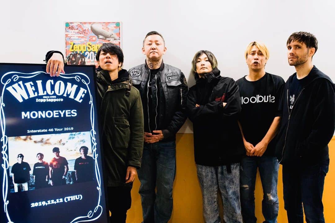 MONOEYESさんのインスタグラム写真 - (MONOEYESInstagram)「札幌ありがとうございました！ #monoeyes」12月13日 0時54分 - monoeyes_official