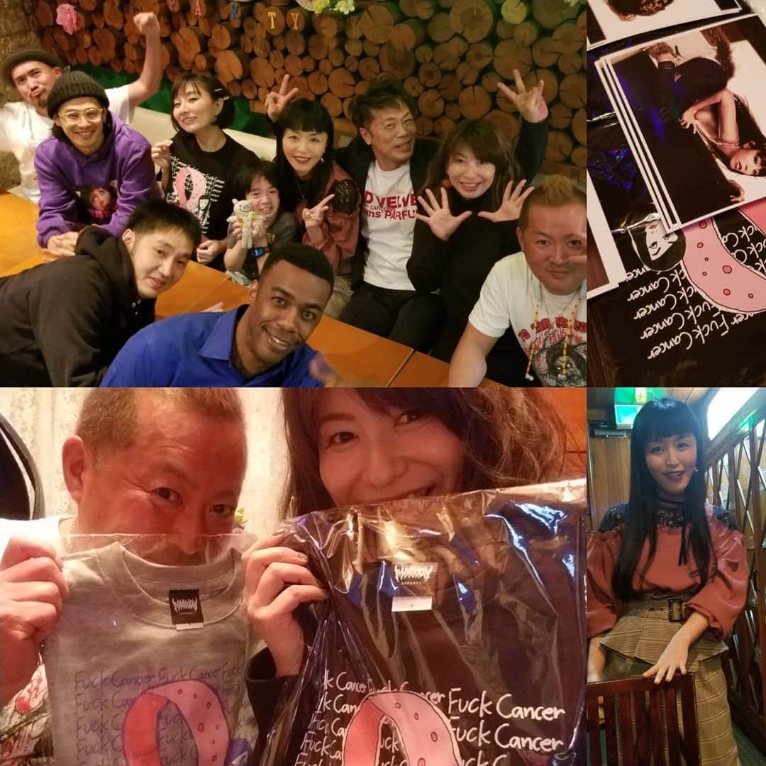 のインスタグラム：「まりかのチャリティーファンミーテイングのお手伝いにいって参りました！ 受付とえだ兄と物販班させていただきました！演者さん、お客様、スタッフみんな、とっても素敵な人柄あっての会でした。 お疲れ様でした～！」