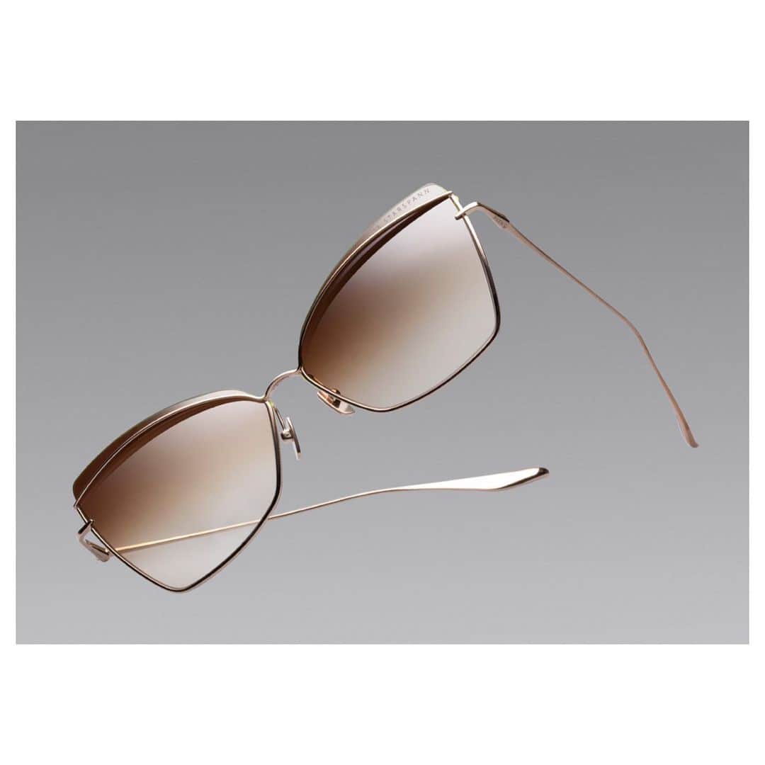 ディタのインスタグラム：「An iconic all-titanium womens style, the #DITA Starpann evolves the traditional cat-eye through a modern boundary-pushing construction with a floating one-piece bridge design #DITAeyewear #DITAsunglasses」