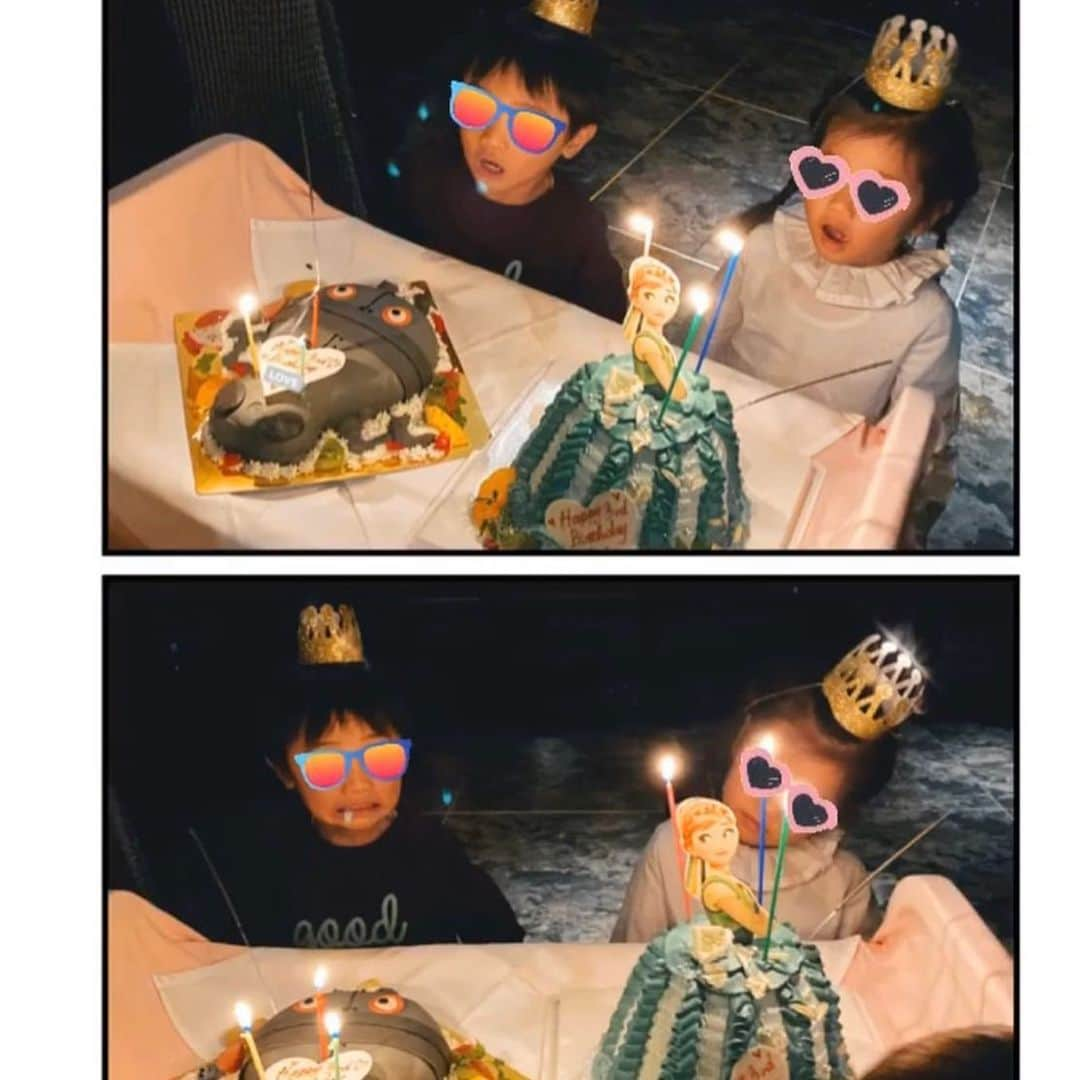 ヨンアさんのインスタグラム写真 - (ヨンアInstagram)「息子のちょっと早い誕生日パーティー🎂でした！わーもう三歳です！早いな〜 去年までは私の仲間たちと彼の誕生日ディナー食べてケーキをやってましたけど、最近は友達という大事な存在を覚えてきたので彼の友達たちと一緒に過ごしました！彼を通じて私も新たな仲間との出会いが沢山増えたなと、改めて素敵な一年になったなと、思いました！今年は何に一番ハマってたかな？と、皆さん写真見てわかる方いらっしゃるかな？？笑　アンパンマン の中でもダダンダンにハマりすぎてたのでケーキも大成功しました！同じクラスの @akinyc ちゃんの娘ちゃんはアナにハマってると聞いたので❤︎大成功！風船は間違えなくいつも　@ballowerballoonやさん🎈 そしてサンタさんも🎅一番子供たちが喜んでくれたので大成功でした！皆んなの笑顔でママたちは癒されて楽しい夜でした！いつも子供の成長を楽しみにしてくださったり私の育児を応援してくださってる皆さんのおかげで今年も楽しく息子と毎日過ごせました！ありがとうございます❤︎ 息子よ、👦🏻 周りの人を大切に、楽しくキラキラしてね おめでとう！三歳のイヤイヤ時期は無しでねっ！笑」12月8日 23時34分 - youn1029