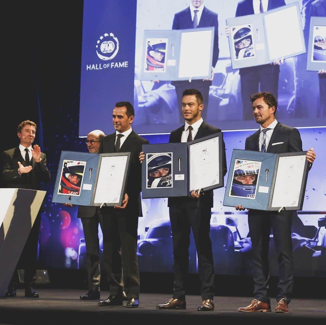 アンドレ・ロッテラーさんのインスタグラム写真 - (アンドレ・ロッテラーInstagram)「So honored and grateful to have our names in the FIA HALL OF FAME! I can’t thank enough my mates and the precious people who have believed in me and gave me their support since little to make it up there somehow! I gave it all and I keep doing it with full appreciation! 🙏🏻 #loveracing」12月9日 0時54分 - andre_lotterer