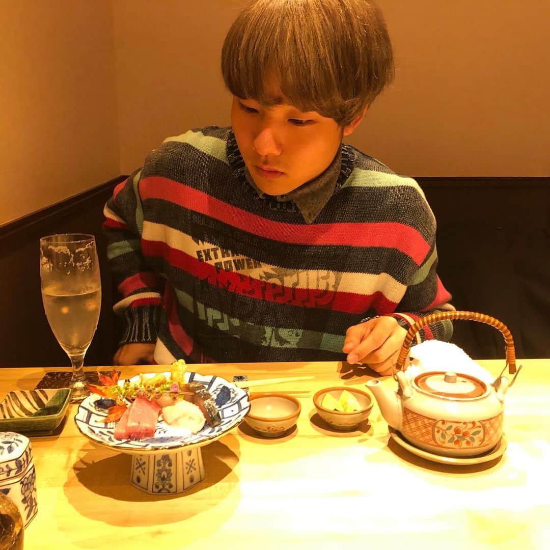 宮田和幸さんのインスタグラム写真 - (宮田和幸Instagram)「息子とご飯 もう20歳かぁ」12月9日 1時48分 - miyata.hercules