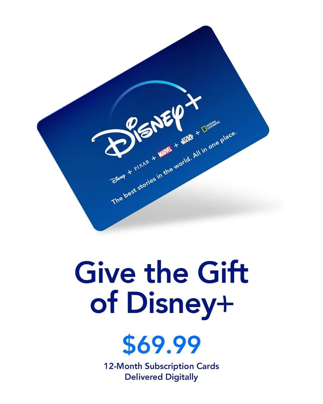 Disneyさんのインスタグラム写真 - (DisneyInstagram)「Give the gift that keeps on streaming. #DisneyPlus subscription cards are now available! Get one for your friends and family in time for the holiday season. Link in bio.」12月9日 2時26分 - disney