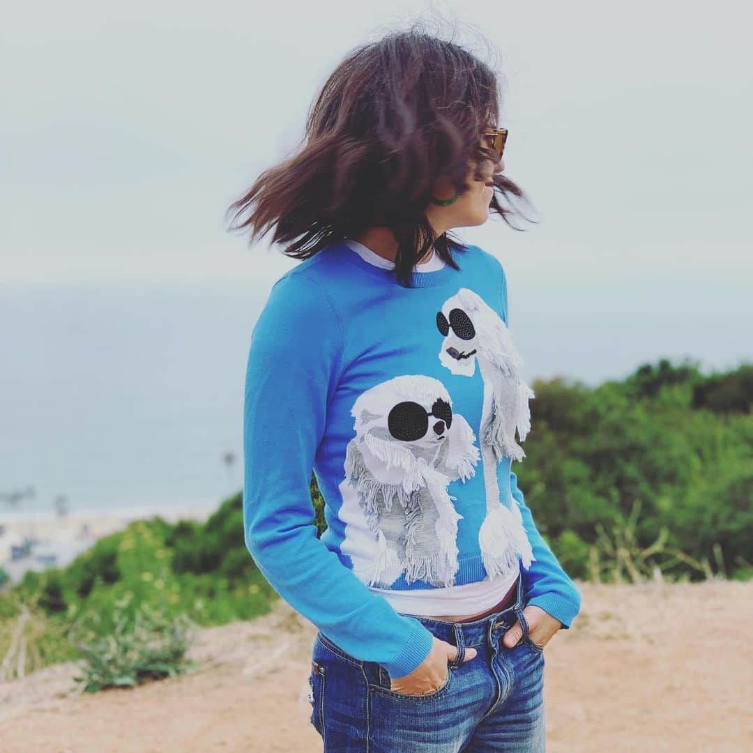 カーラ・ソウザのインスタグラム：「Dog days. #happysunday」