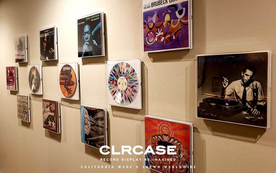 のインスタグラム：「レコードの魅力を引き出す新ブランド「Art of Records」、フレームレスディスプレイケース「CLRCASE」をリリース! 日本での販売が開始される。#artofrecords」