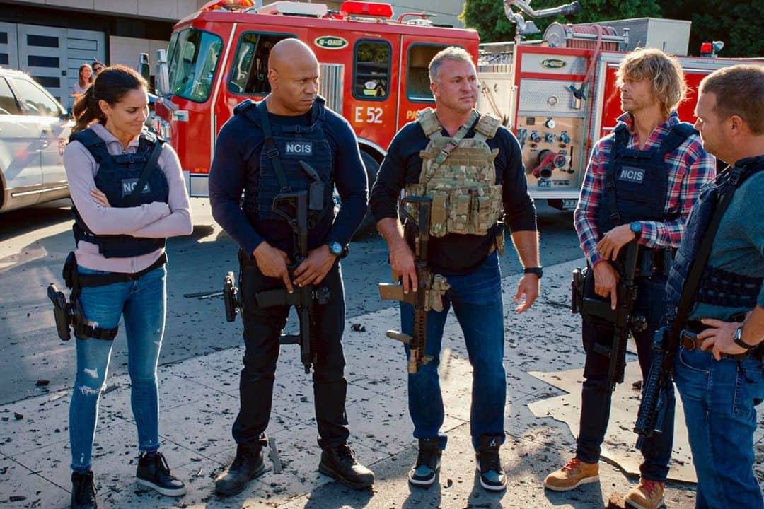 NCIS:LA 〜極秘潜入捜査班のインスタグラム：「Happy fall finale from #NCISLA! We couldn’t pick our favorite photo from tonight’s new episode so here are several!」