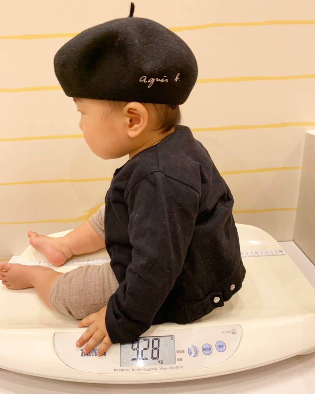 のインスタグラム：「柏木作夢 Jr.  #柏木景色 #息子 #ジュニア #赤ちゃんのいる生活」