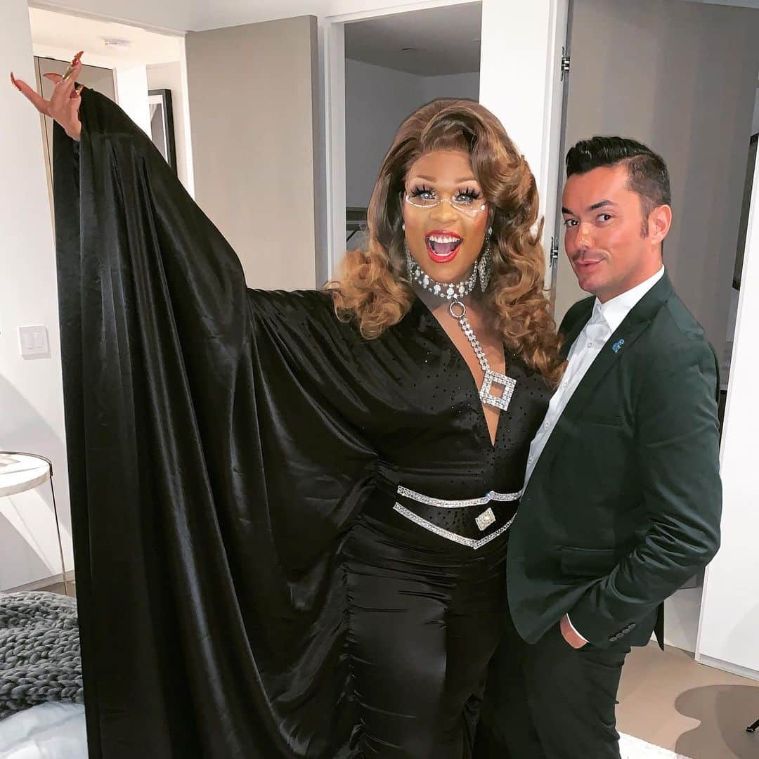 アンソニー・ラモスのインスタグラム：「Thank you to my amazing friend @peppermint247 for always delivering and being so wonderful to work with! LOVE YOU! #GLAADtidings」