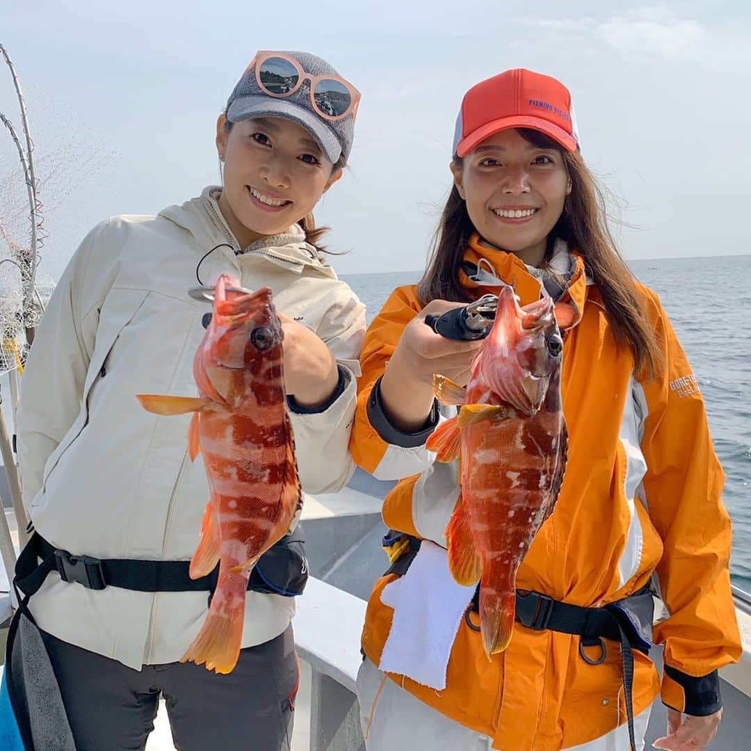 のインスタグラム：「✔︎﻿ きのうの釣りたガール！﻿ ﻿ 観てくださった方ありがとうございます😊﻿ ﻿ 2019年の最後の放送でした🙌﻿ ﻿ カワハギに根魚にと釣れまくって﻿ ﻿ 最高の締めくくりになりました🐟﻿ ﻿ すべて活け造りは贅沢な食べ方だったなぁ🤤﻿ ﻿ いま、カンテレドーガやTVer、﻿ ﻿ GYAO!で無料見逃し配信してますので﻿ ﻿ まだの方はぜひ﻿ ﻿ 2019年の釣りたガール！おさめしてください❤️﻿ ﻿ 2020年は1月5日(日)から放送です📺﻿ ﻿ ﻿ ﻿ #カワハギ釣り﻿ #神奈川県﻿ #真鶴﻿ #釣り﻿ #釣り好き ﻿ #小野瀬みらい　ちゃん﻿ #釣りたガール﻿ #カンテレ﻿ #釣りビジョン﻿ #釣りおさめ」