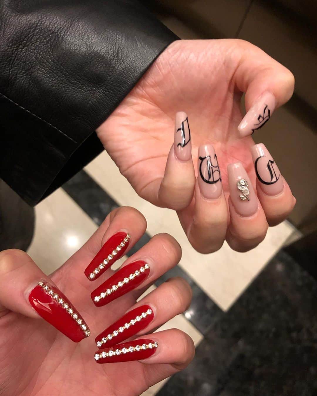 moanaさんのインスタグラム写真 - (moanaInstagram)「Witch nails,cold Rolls royce,tokyo night.」12月10日 0時37分 - moannu