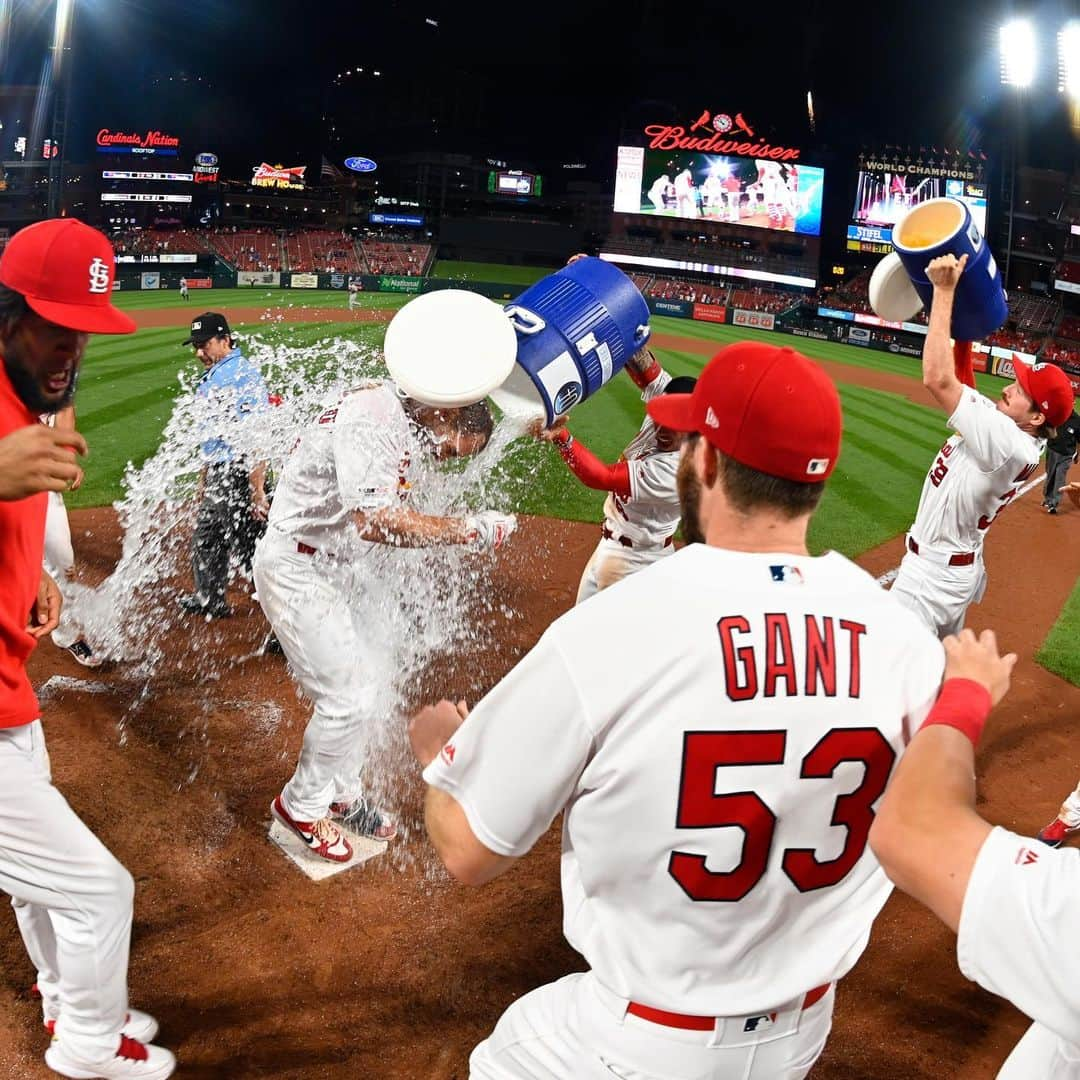 セントルイス・カージナルスさんのインスタグラム写真 - (セントルイス・カージナルスInstagram)「Today’s Forecast: ☔️」12月10日 1時36分 - cardinals