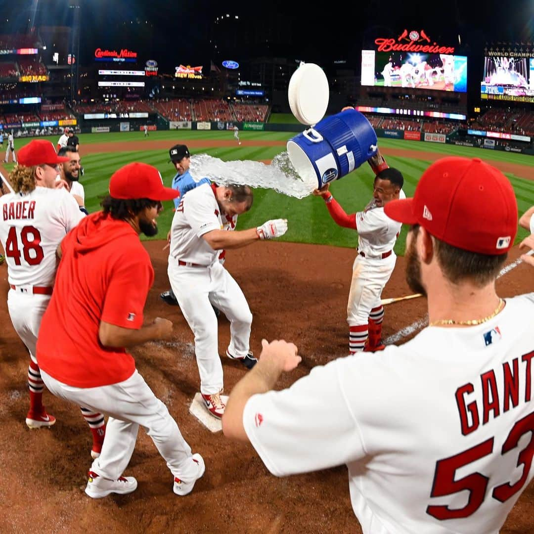 セントルイス・カージナルスさんのインスタグラム写真 - (セントルイス・カージナルスInstagram)「Today’s Forecast: ☔️」12月10日 1時36分 - cardinals