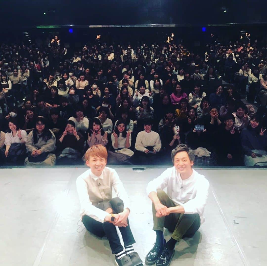 のインスタグラム：「ルミネトークライブ「カラカラ」ありがとうございました！ 至極幸せな120分でした。 また次回も待ってますね！ みんなが写って無いのはごめんなさい🙏」