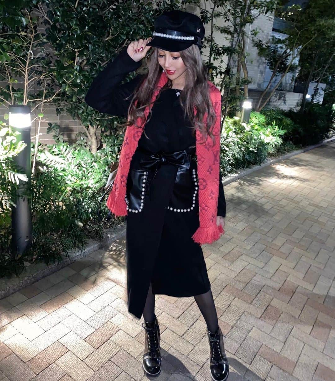 はるたむさんのインスタグラム写真 はるたむinstagram Monotone Pink Coat Selectshoplatina Muffler Boots Louisvuitton Ootd Code Fashion Winterfashion Inport Louisvuitton コーデ ファッション 海外ファッション インポート