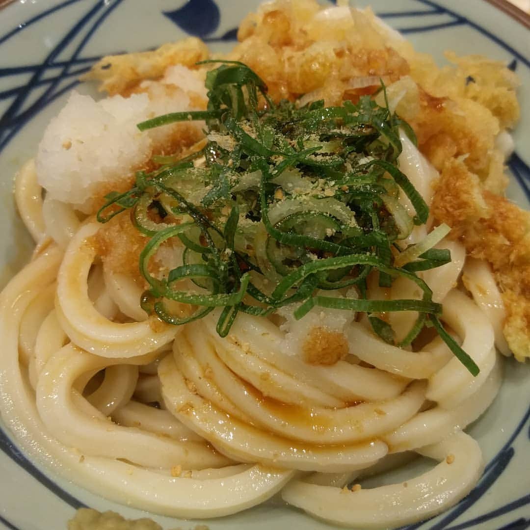 のインスタグラム：「#丸亀製麺」
