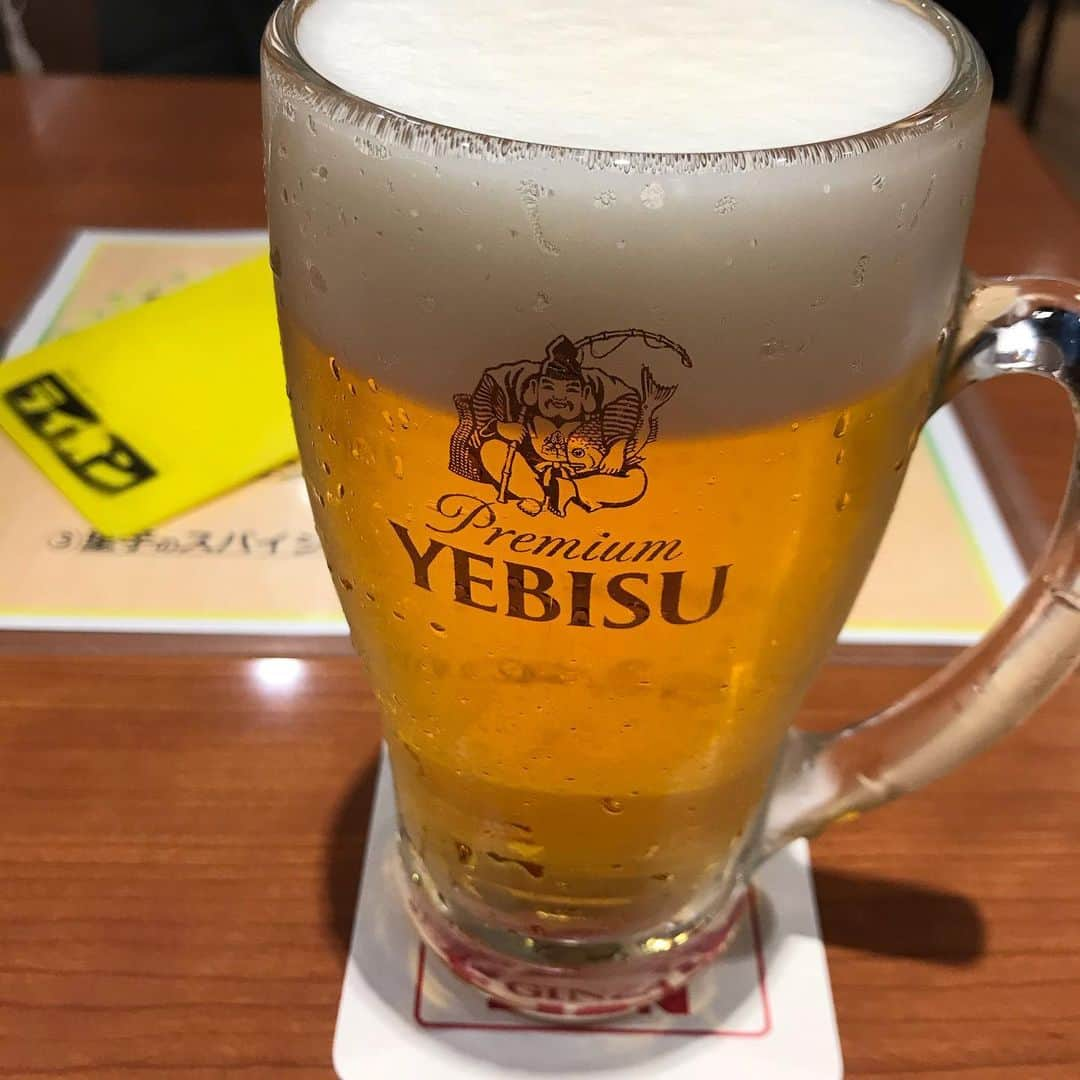 菊地浩輔さんのインスタグラム写真 - (菊地浩輔Instagram)「ロケ終了！！ 今夜はエビス。  染みる！  #ビール #beer #エビス #yebis #銀座ライオン」12月9日 18時25分 - okikusaaan