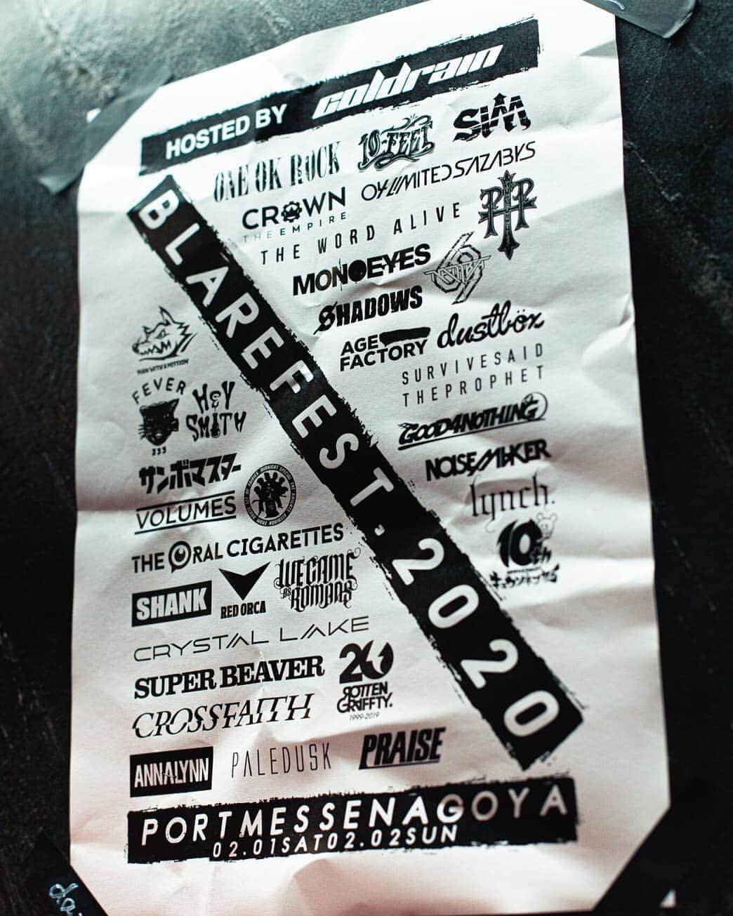 ONE OK ROCKさんのインスタグラム写真 - (ONE OK ROCKInstagram)「BLARE FEST. 2020 http://oneokrock.com/jp/news/2960 #oneokrock  #blarefest」12月9日 18時32分 - oneokrockofficial