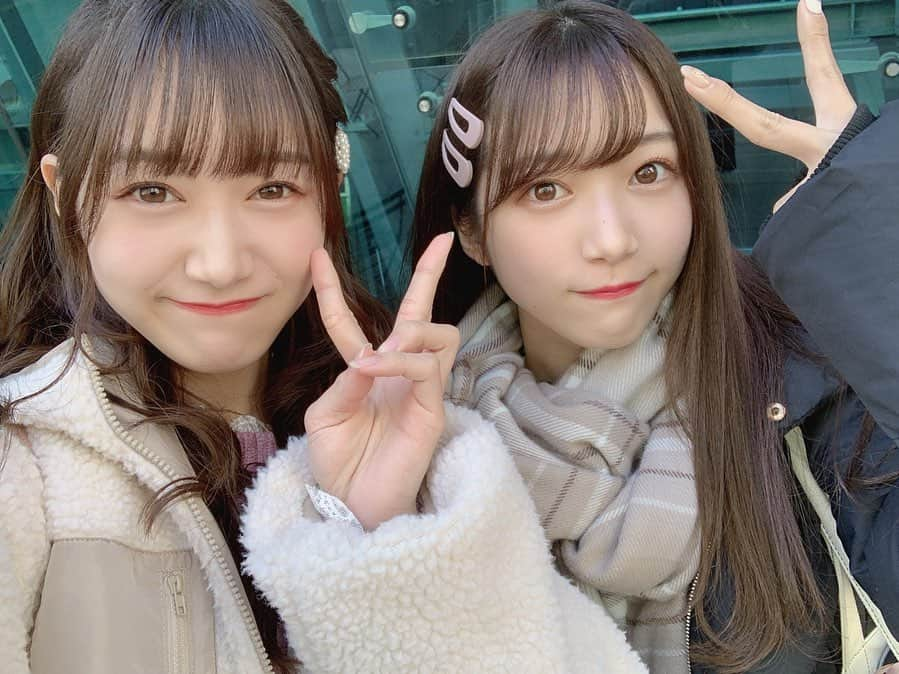 阪上晴香のインスタグラム：「あやがいればどこ行ってもめっちゃ楽しいっ🥰❤️」