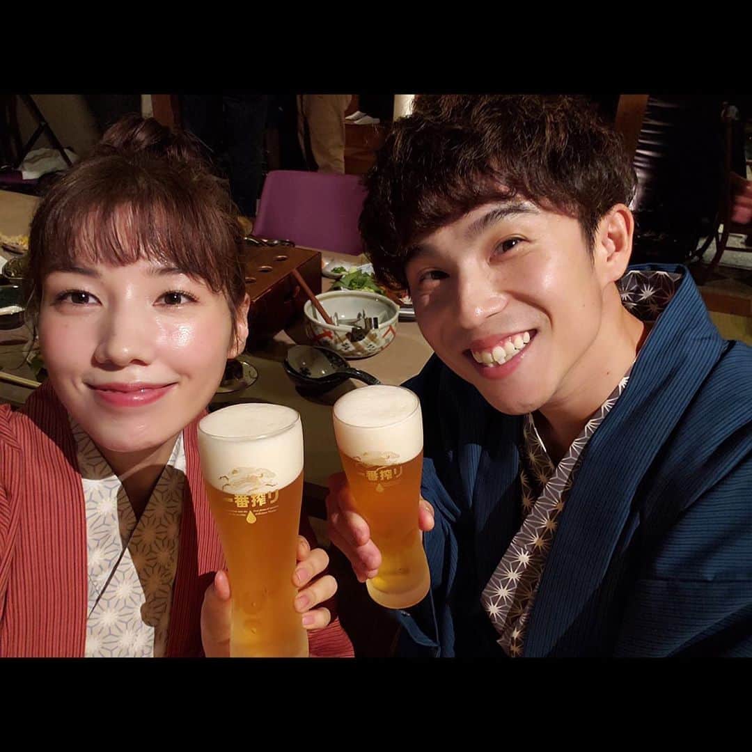 仲里依紗のインスタグラム：「. またまたキツネさんと 楽しい広告撮影😍🦊🐰 第二弾でした❤️❤️❤️ おいしすぎだし、幸せすぎだし、ご褒美だったぁ〜🥰🙏✨ 今回はどんなトークが炸裂するのか！？🦊笑 もうすぐ公開です☺️🎁❣️ おたのしみに😘♫ .  #これが私の一番おいしい」