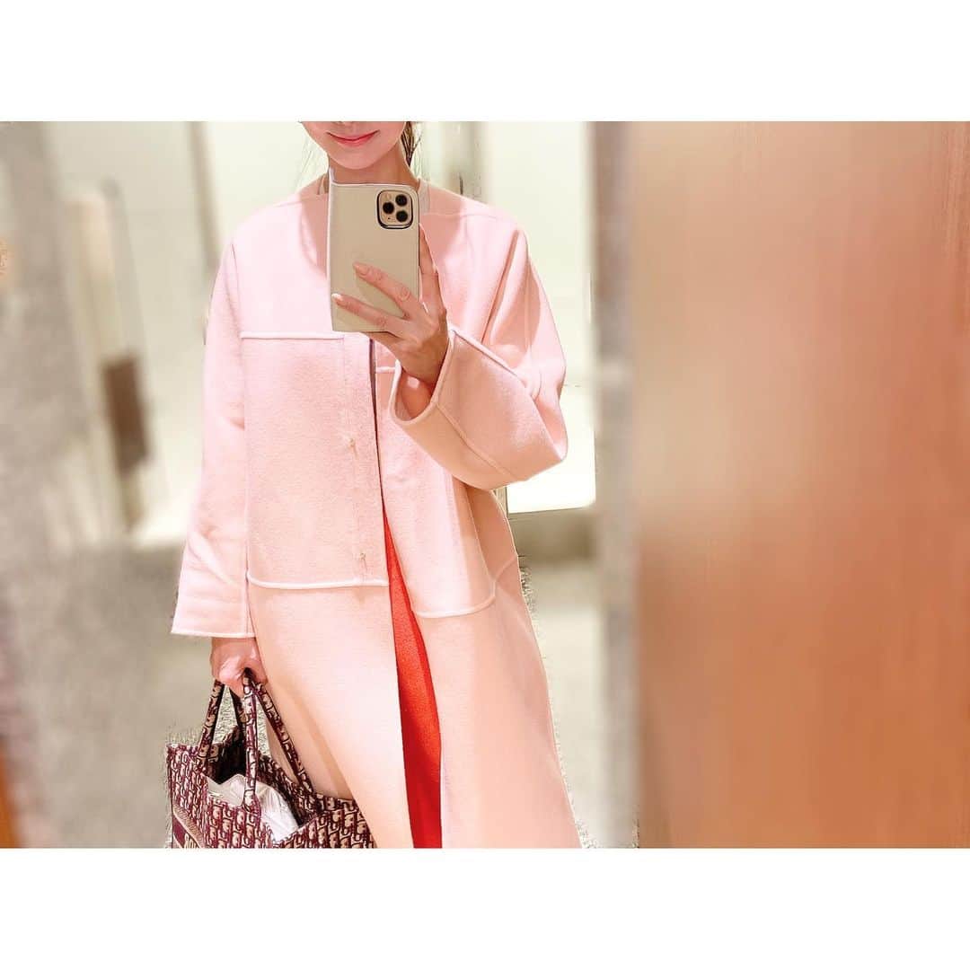 石井美保さんのインスタグラム写真 - (石井美保Instagram)「ピンク×オレンジ リップも発色のいいコーラルに。」12月9日 19時45分 - miho_ishii