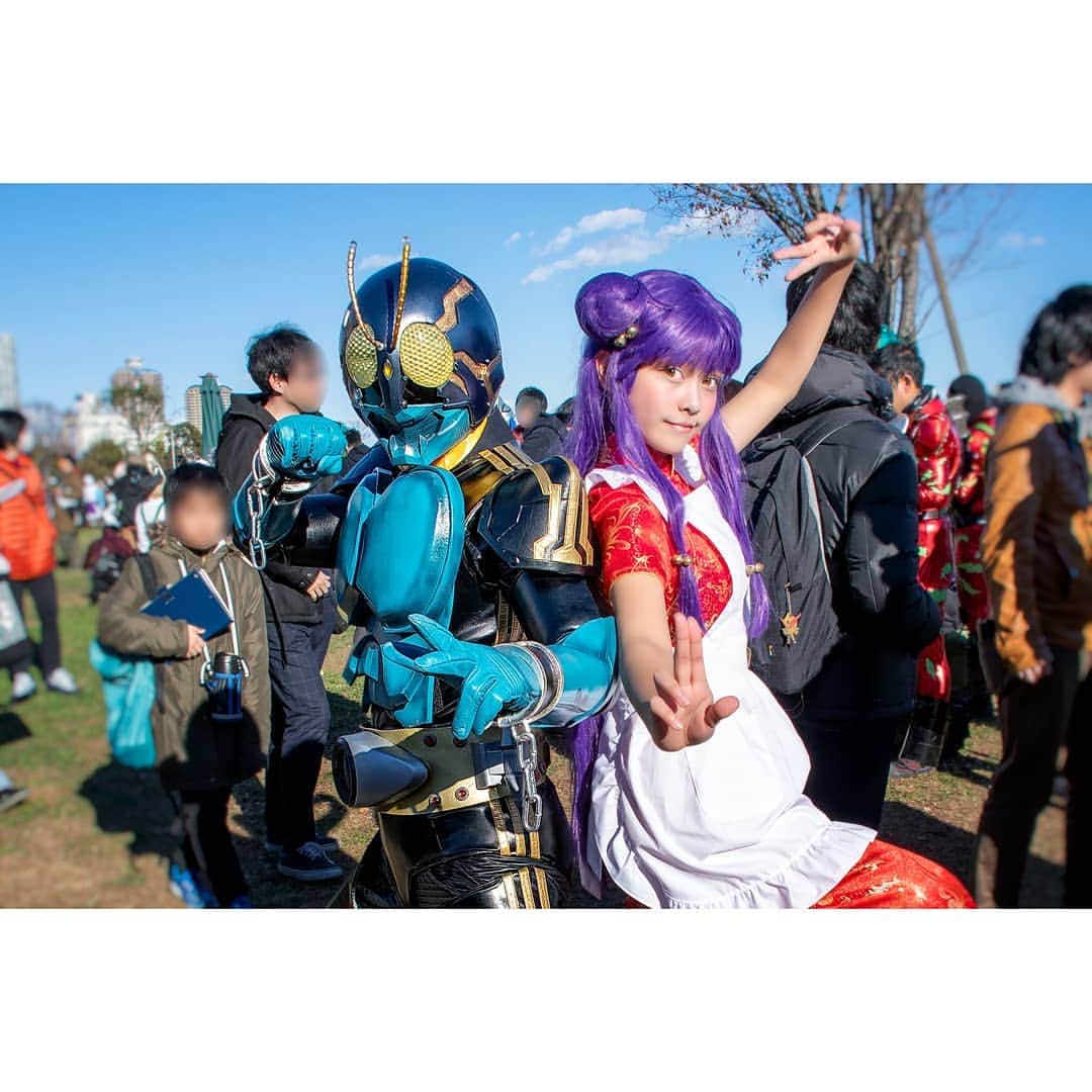 永崎遼のインスタグラム：「Thank you for your time🙏 Makasih yah sudah menonton✨ . 可愛いシャンプーちゃん、実は東南アジアの格闘技シラットのJr世界大会金メダリストなのです❗ 一流の格闘家ならではのビシッと決まったポージング😄 . KAPIさんのコスプレをチェック！ 👉 @kapi_cos . Ranma's character shampoo cosplay, very very kawaii ;D And she is a true real martial arts champion! . Check it out 👉 @kapi_cos . So, Silat is called Pencak in Indonesia? . #らんま½ #らんまコスプレ #シャンプーコスプレ #ranmacosplay #ranmashampoo #shampoocosplay #仮面ライダー3号 #コスプレ #cosplay #cosplayer #kamenrider #kamenridercosplay #kamenridercosplayer #maskedrider #maskedridercosplay #maskedridercosplayer #toku #tokucosplay #tokusatsu #tokusatsucosplay #ガワコス #ミッチー #shampooranma #仮面ライダー #仮面ライダーコスプレ #コミケコスプレ #コミケ #特撮 #特撮コスプレ #特撮好きの人と繋がりたい」