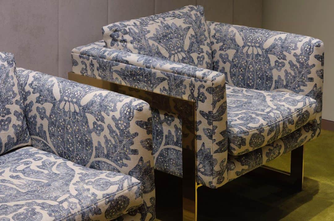 のインスタグラム：「Meet the Maker | Lewis & Wood  We are thrilled to share an inside look into British fabric and wallpaper experts @lewisandwood, the company we commissioned to supply fabrics for our flagships in London and Tokyo. “If there is one secret to our success it’s that we only produce things we love.” - Ben Lewis  Swipe our stories for the full interview. #MeetTheMaker」