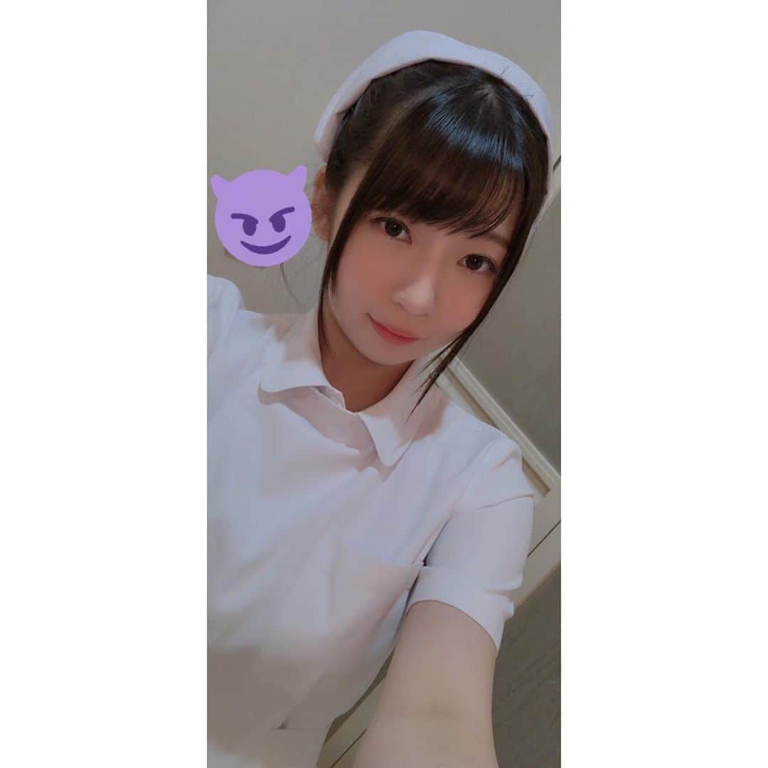 春風ひかるのインスタグラム：「エッチな診察しますね〜🥰 #春風ひかる #av女優 #セクシー女優 #黒髪 #谷間 #gcup #生足 #sexy #おしり #bum #asiansexy #asiangirl #asianbeauty #japanesegirl  #自撮り #自撮り女子 selfie #selfiegram #selfiegirl  #ナース #ナース服 #セクハラナース」