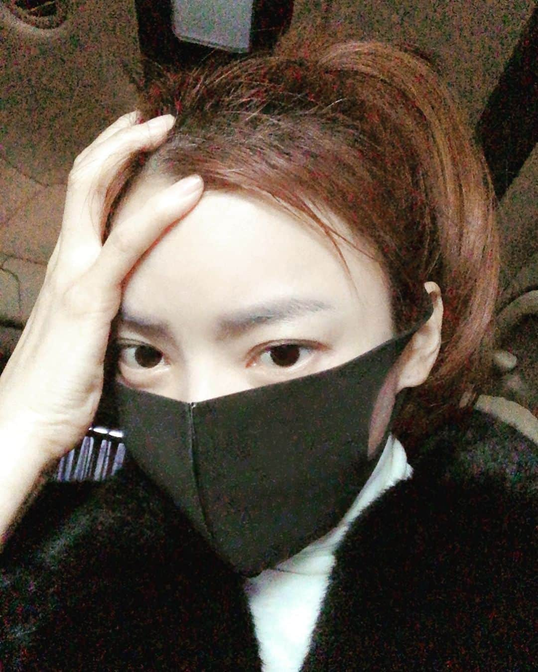 ユン・セアさんのインスタグラム写真 - (ユン・セアInstagram)「😈 오늘 미세먼지😱 조심‼️ 아..아름다운 우리강산..🤐😷😷😷」12月10日 10時22分 - loveyoonsea