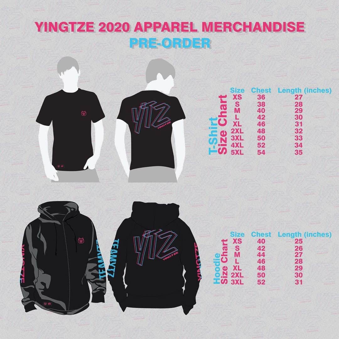YingTzeさんのインスタグラム写真 - (YingTzeInstagram)「🌟 YTZ 2020 New Merchandise 🌟 T-Shirt , Zipper Hoodie Jacket , Cap & Lanyard is now available for Pre-Order ! ❤️ This year’s design is inspired by my cat , Earl Grey. It’s a simple design that is suitable for everyday wear ! _ To Pre-Order :  Malaysia Order Form = https://forms.gle/nLxkBAWqaWbzjwoW8  International Order = https://yingtze.bigcartel.com/  Pre-Order ends on 16th December 2019. _ For my International Supporters that will be attending Comic Fiesta , you can choose “ Malaysia “ option for shipping ( it’s free ) and you can pick up during the event. ❤️ _ p/s : actual merch photos coming soon. Any questions can ask me ! #blessed #ytzgaming」12月10日 10時58分 - yingtze