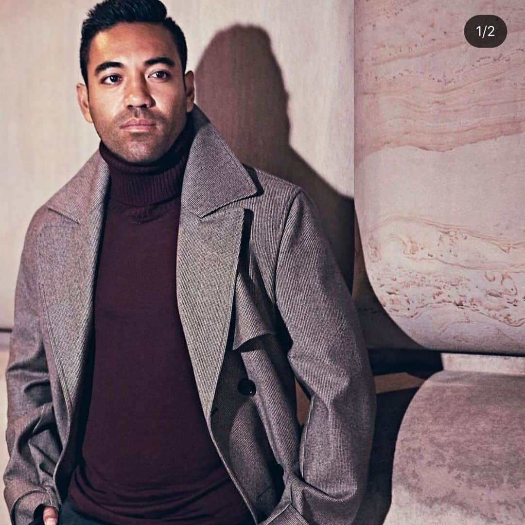 マルコ・ファビアンのインスタグラム：「Les dejo unas fotos del gran trabajo que hicieron mis amigos de @esquire_la  gracias por la nota me divertí mucho!! 🙌🏼😉」