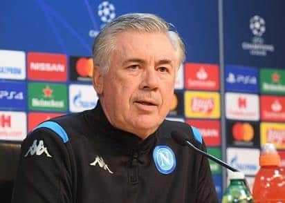 カルロ・アンチェロッティのインスタグラム：「È un momento importante per fare del nostro meglio e passare il turno. #forzanapolisempre  This is an important moment to give our best and qualify in this round. #ucl」