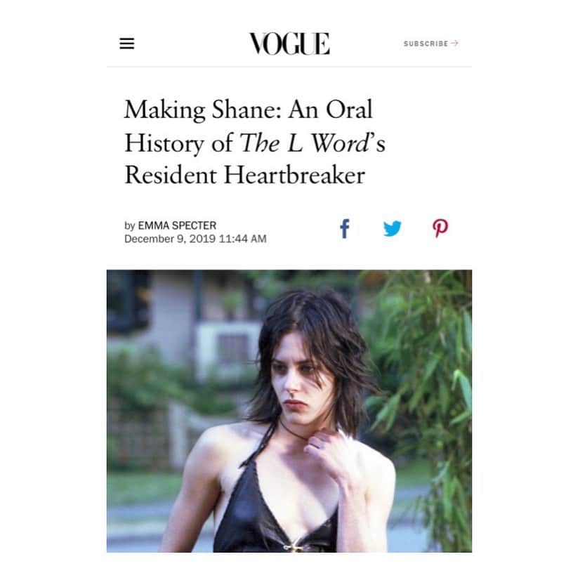 キャサリン・メーニッヒのインスタグラム：「Thank you @voguemagazine and everyone for the Shane love」