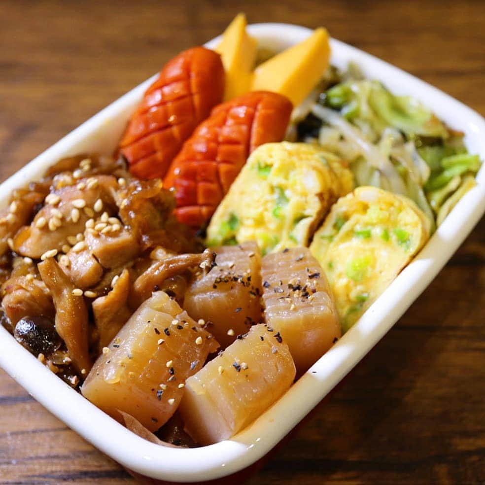 生姜焼きのスティッキーハムホックのレシピ