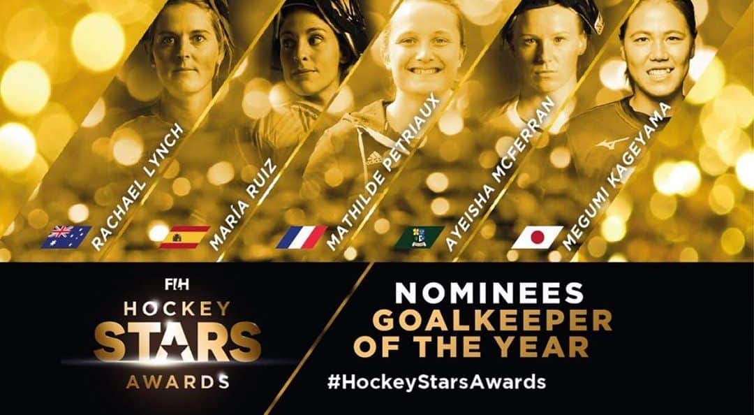 景山恵のインスタグラム：「FIH🌐が発表している﻿ #hockeystarsawards  に﻿ 2019 ゴールキーパー部門で﻿ ノミネートされました。﻿ ﻿ 世界各国の素晴らしい選手と﻿ 候補にあがったことを﻿ とても光栄に思います🇯🇵🏑﻿ ﻿ @fihockey  に移動して﻿ リンクから投票をお願いします。﻿ ﻿ http://www.fih.ch/events/hockey-stars-awards/hockey-stars-2019/vote/﻿ ﻿ #fih #hockey #goalkeeper ﻿ #japan #さくらジャパン」